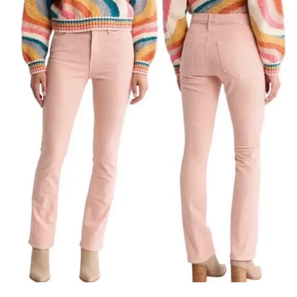 🌟 MOTHER Superior Jeans – The Insider Hover 🌟
Size 26 • Color:Peach Parfait